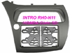 Переходная рамка 2DIN для автомобилей Honda Civic 06+ (H/B 5D) (крепеж) INTRO RHO-N11